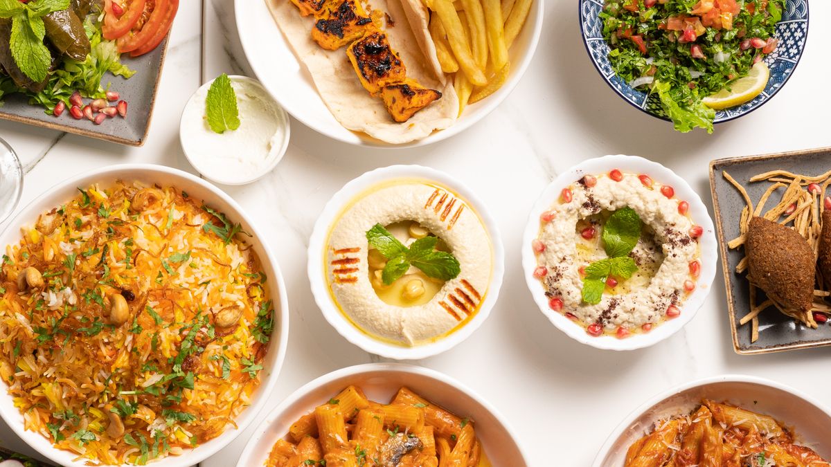 A table spread with a variety of affordable dishes from around the world